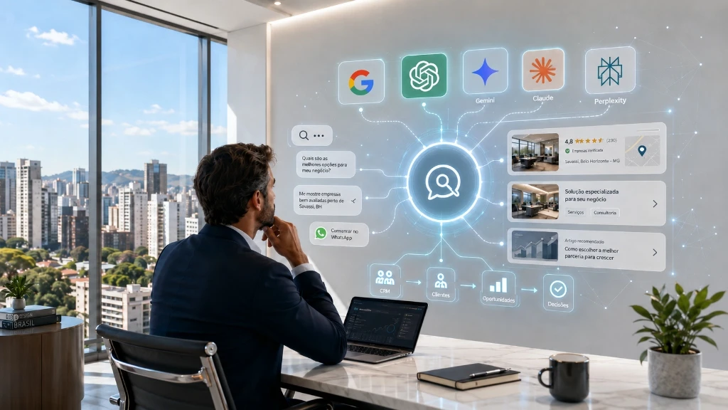 Retarget Aceleradora Comercial: A Nova Era das Buscas por Inteligência Artificial: Como sua empresa pode ser encontrada quando o cliente pesquisa conversando. Conteúdo otimizado para LLM, ChatGPT e Google Modo IA